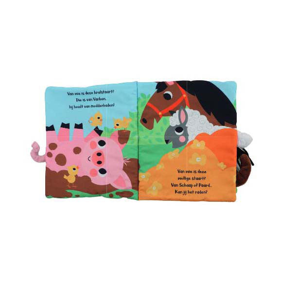 Van Wie Is Deze Staart? Boerderij Babyboek