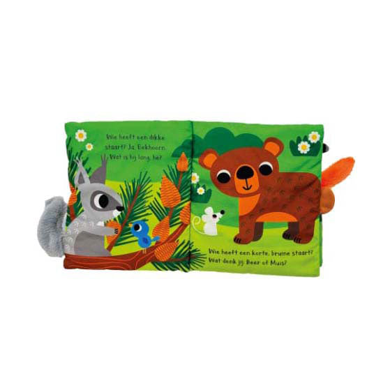 Van Wie Is Deze Staart? Bosdieren Babyboek