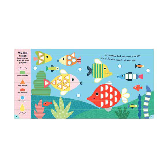 Zoek en Plak - In De Oceaan Stickerboek