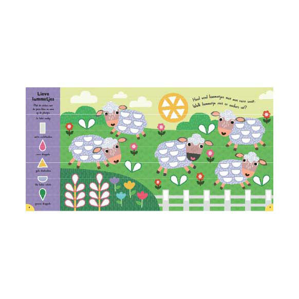 Zoek en Plak - Op De Boerderij Stickerboek