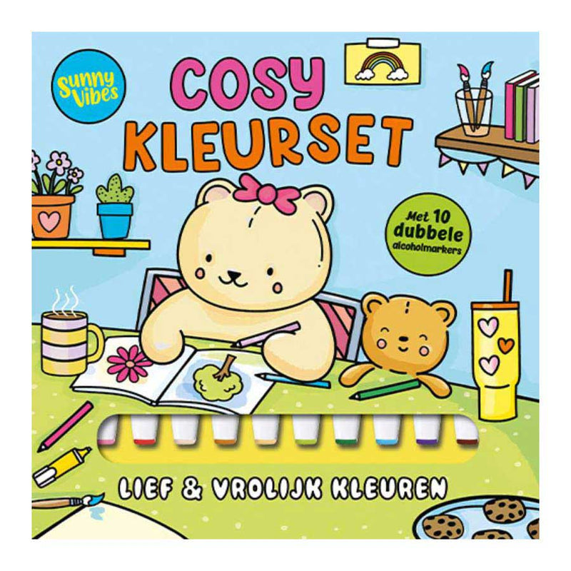 Cosy Kleurset met 10 Markers