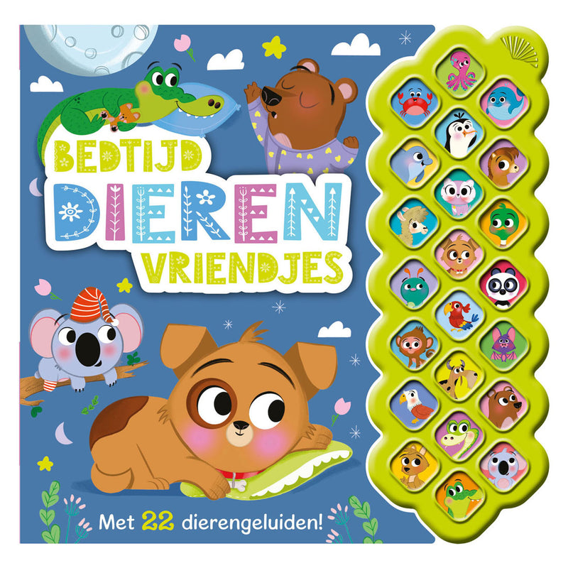 Geluidenboek Bedtijd Dierenvriendjes