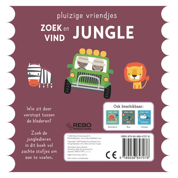 Zoek en Vind - Jungle Pluizige Vriendjes