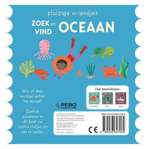 Zoek en Vind - Oceaan Pluizige Vriendjes