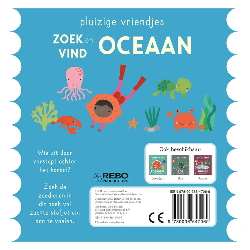 Zoek en Vind - Oceaan Pluizige Vriendjes