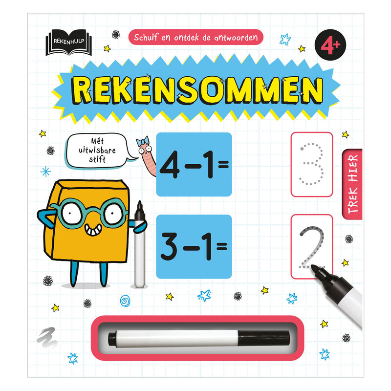 Rebo boek rekensommen-rekenhulp 9,99