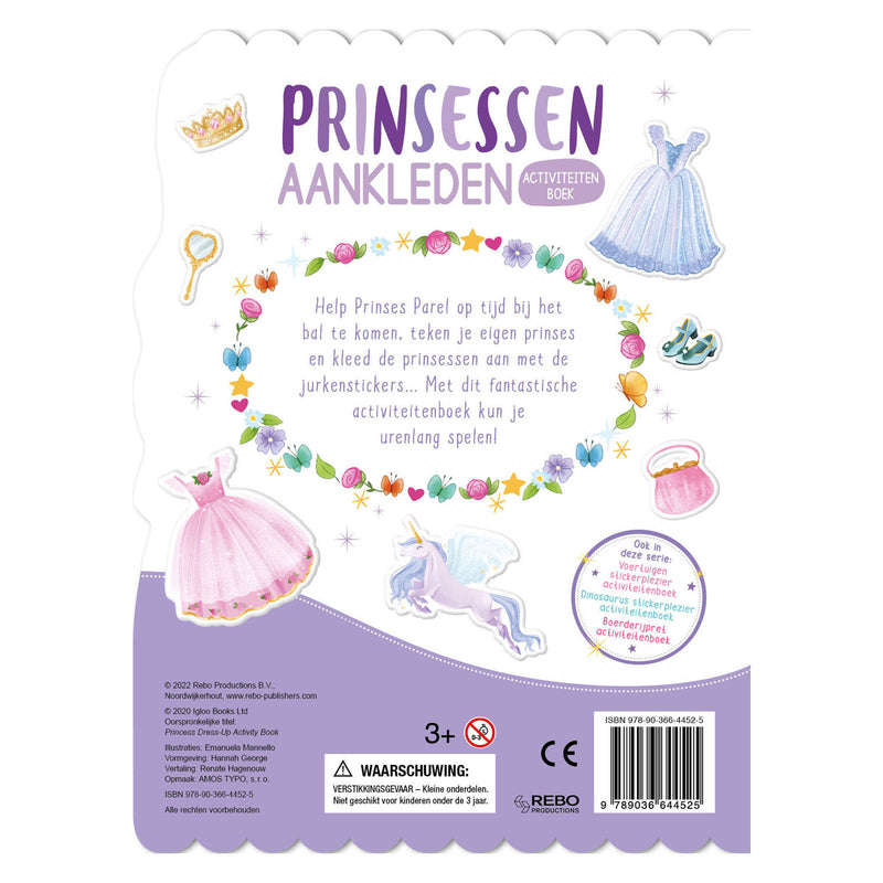Prinsessen Stickerplezier Stickerboek