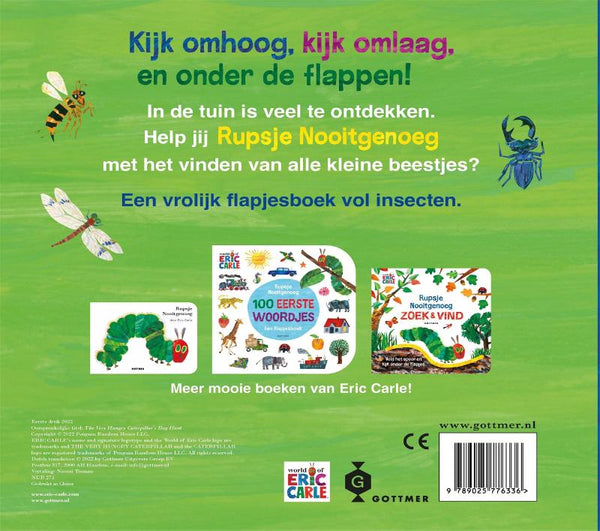 Rupsje Nooitgenoeg in de Tuin