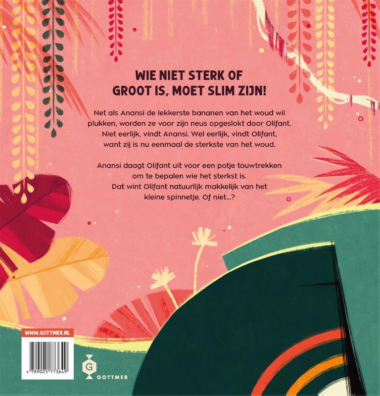 Anansi de spin sterker dan Olifant