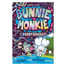 Bunnie vs Monkie en de robotravage