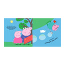 Peppa blaast bellen en Peppa en de boomhut