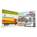 Een Rondje met de Vrachtwagen - Kartonboekje