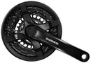 Crankstel 6/7/8 speed Shimano Tourney FC-TY501 met 170mm crankarm 48 x 38 x 28T - zwart (werkplaats