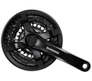 Crankstel 6/7/8 speed Shimano Tourney FC-TY501 met 175mm crankarm 48 x 38 x 28T met kettingscherm -