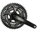 Crankstel 7/8 speed Shimano Tourney FC-A073 - 170/50-39-30T met vierkante as - zwart