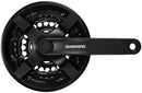 Crankstel 6/7/8 speed Shimano Tourney FC-TY301 met 170mm crankarm 42 x 34 x 24T - zwart (werkplaats