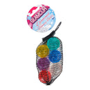 Glamour stuiterbal diamanten 32mm 6stuks