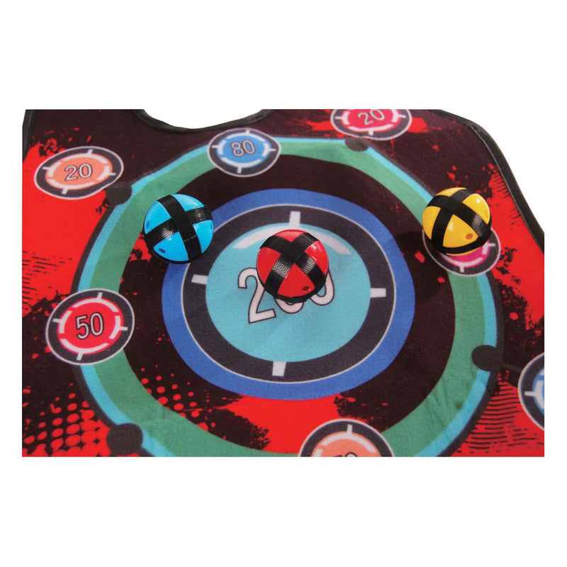 Gametime Klittenband Werpspel met 2 Vesten en 6 Ballen