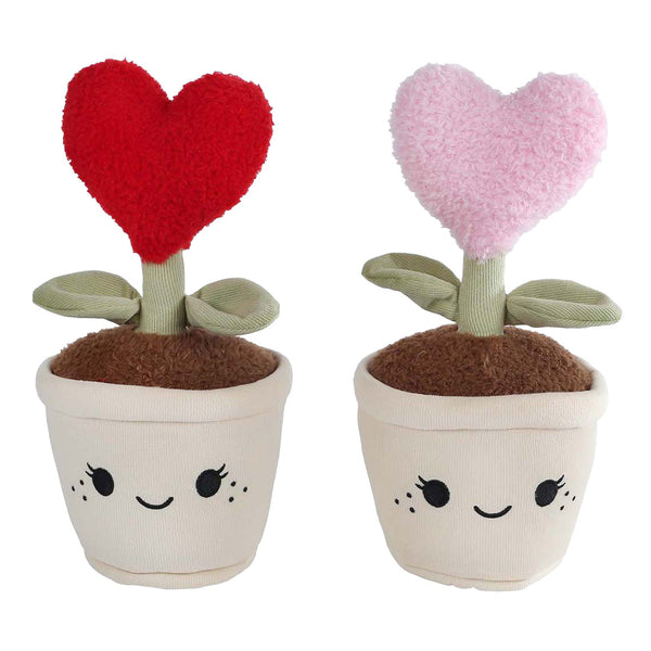Take Me Home hart plant 2ass pluche 27cm