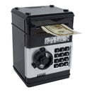 Geldkluis met Geheime Code Zwart, 19,5cm