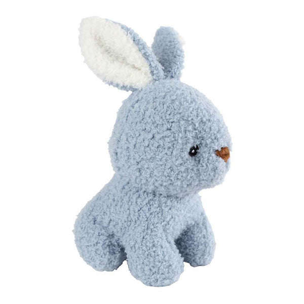 Mini Club Konijn Knuffel Pluche Blauw, 13cm