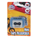 Sleutelhanger Cassetterecorder - 5,5cm