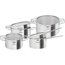 Tefal H852S8 Nordica Pannenset 4-delig RVS/Glas