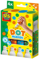 SES dot markers 4 kleuren XXL 14600