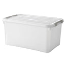 Curver Handy+ Opbergbox 50L Transparant/Grijs/Wit