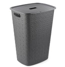 Curver Softex Wasmand met Deksel 56L Antraciet