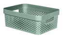 Curver Infinity Opbergbox dots 17L - groen