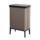 Curver Verto High Prullenbak 54L Push Pearl Rose