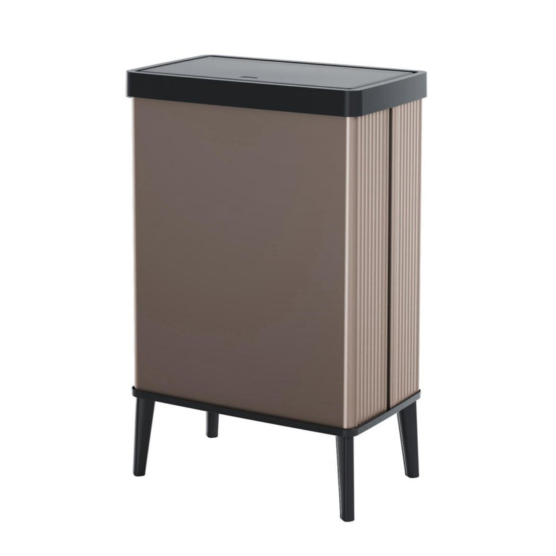 Curver Verto High Prullenbak 54L Push Pearl Rose