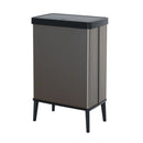 Curver Verto High Prullenbak 54L Push Pearl Gray