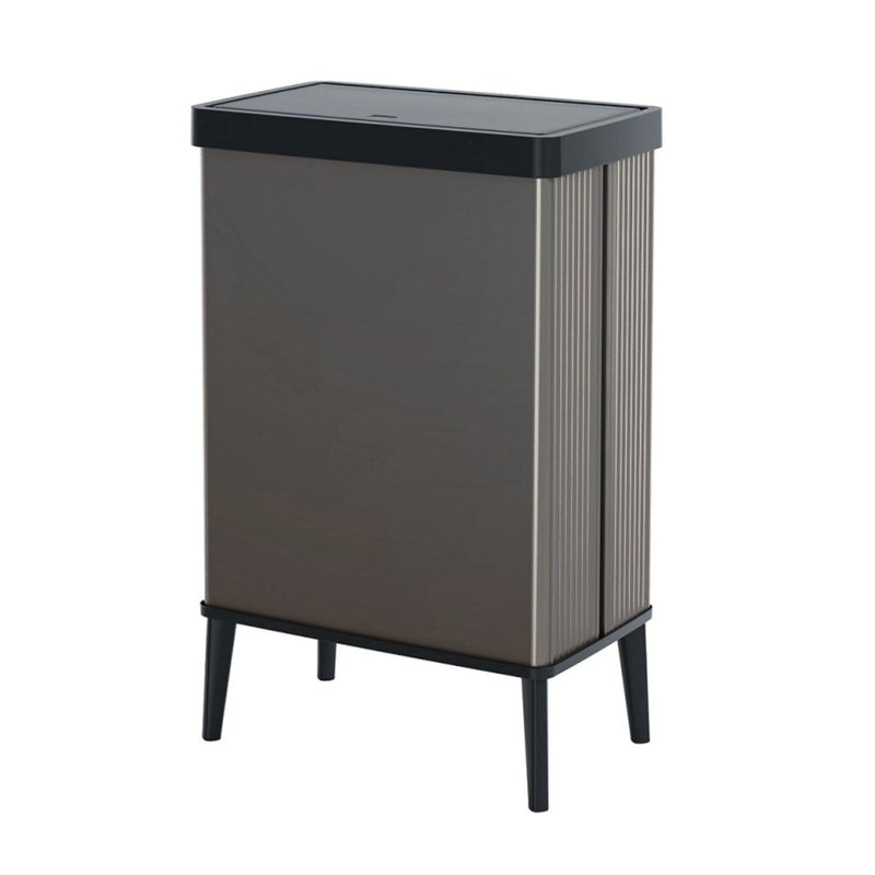 Curver Verto High Prullenbak 54L Push Pearl Gray