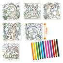 SES Creative Kleuren op Nummer Driehoek Grip Stiften