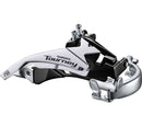 Voorderailleur 3 x 6/7-speed Shimano Tourney FD-TY510 top swing/dual pull - lage klem - 42T (66-69°