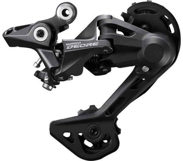 Achterderailleur 2 x 10/11-speed Shimano Deore M4120 SGS - directe montage - zwart (werkplaatsverpa