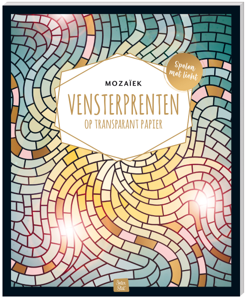 Vensterprenten kleurboek Mozaiken 322337