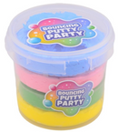 Jumbo regenboog bouncing putty emmer 400 gram