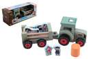 Fien & Teun Houten Tractor met Accesoires - 7dlg.