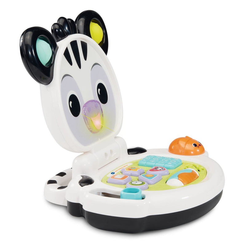VTech Baby Premium Collectie Zeebra Laptop + Licht en Geluid