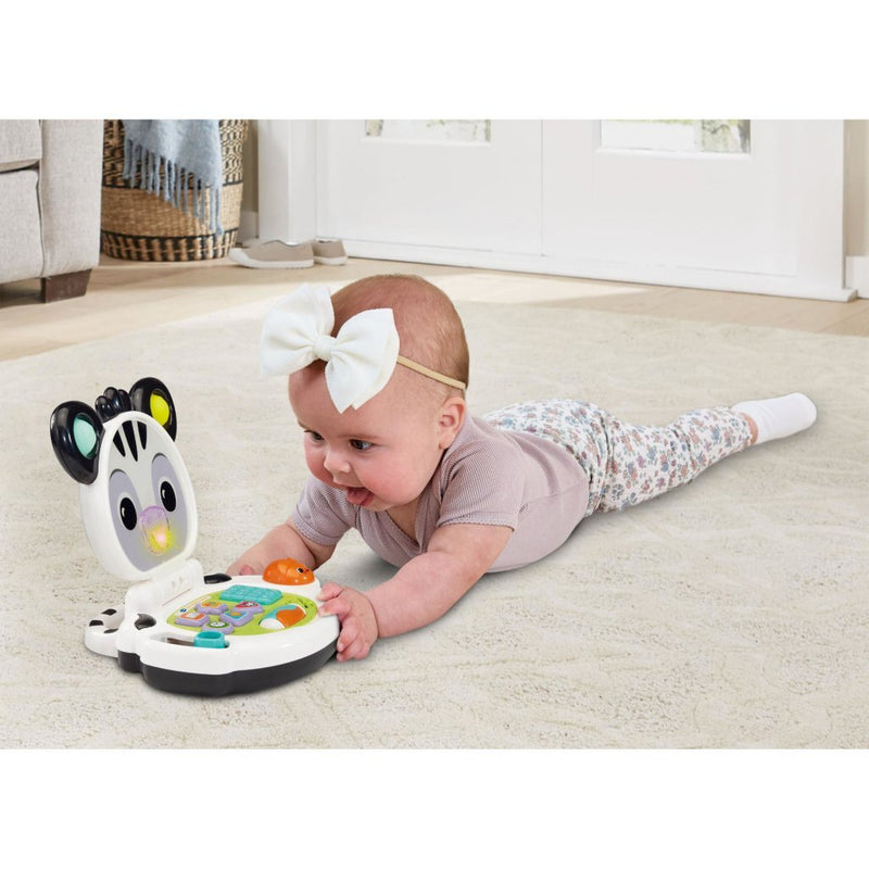 VTech Baby Premium Collectie Zeebra Laptop + Licht en Geluid