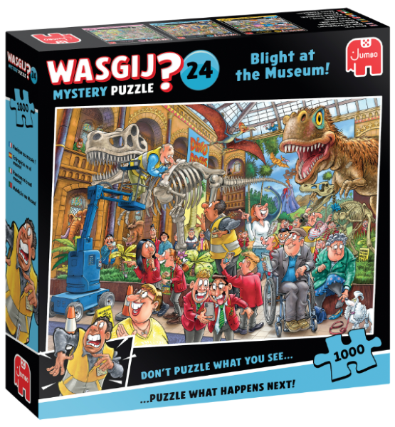Wasgij Mystery 24 Legpuzzel - Paniek In Het Museum!, 10000st.