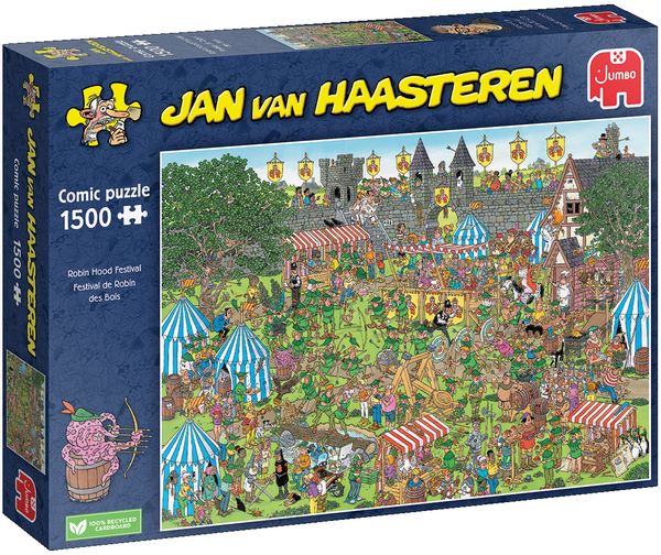Jumbo Jan Van Haasteren Puzzel Medieval Festival 1500 Stukjes