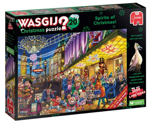Wasgij Christmas 20 - De Geesten Van Kerstmis!, 2x 1000st.