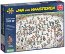 Jan van Haasteren Legpuzzel - Skateboarden in de Bowl, 1000st.