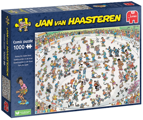 Jumbo Puzzel Jan Van Haasteren Skatebowl 1000 Stukjes