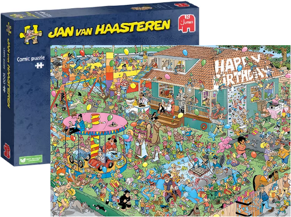 Jan van Haasteren Stichting Jarige Job 15 jaar, 1000st.