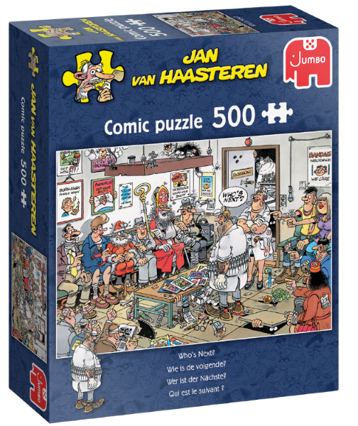 Puzzel 500 st. JvH Wie Is De Volgende?